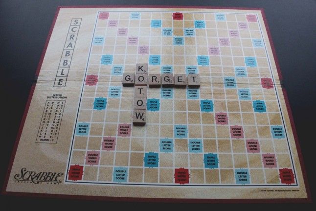 Vowels in Scrabble - A situation in a play