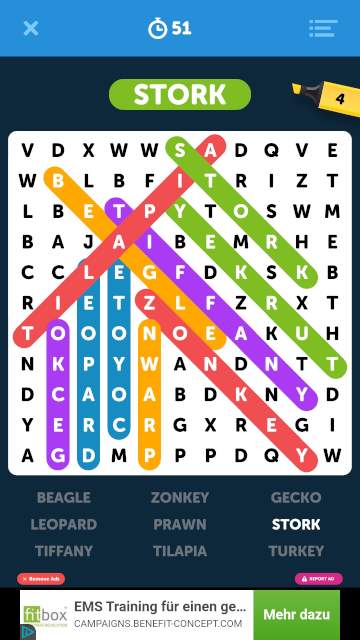 Infite_Word_Search_Puzzles_Gameplay