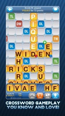 Words with Friends on mobile devices