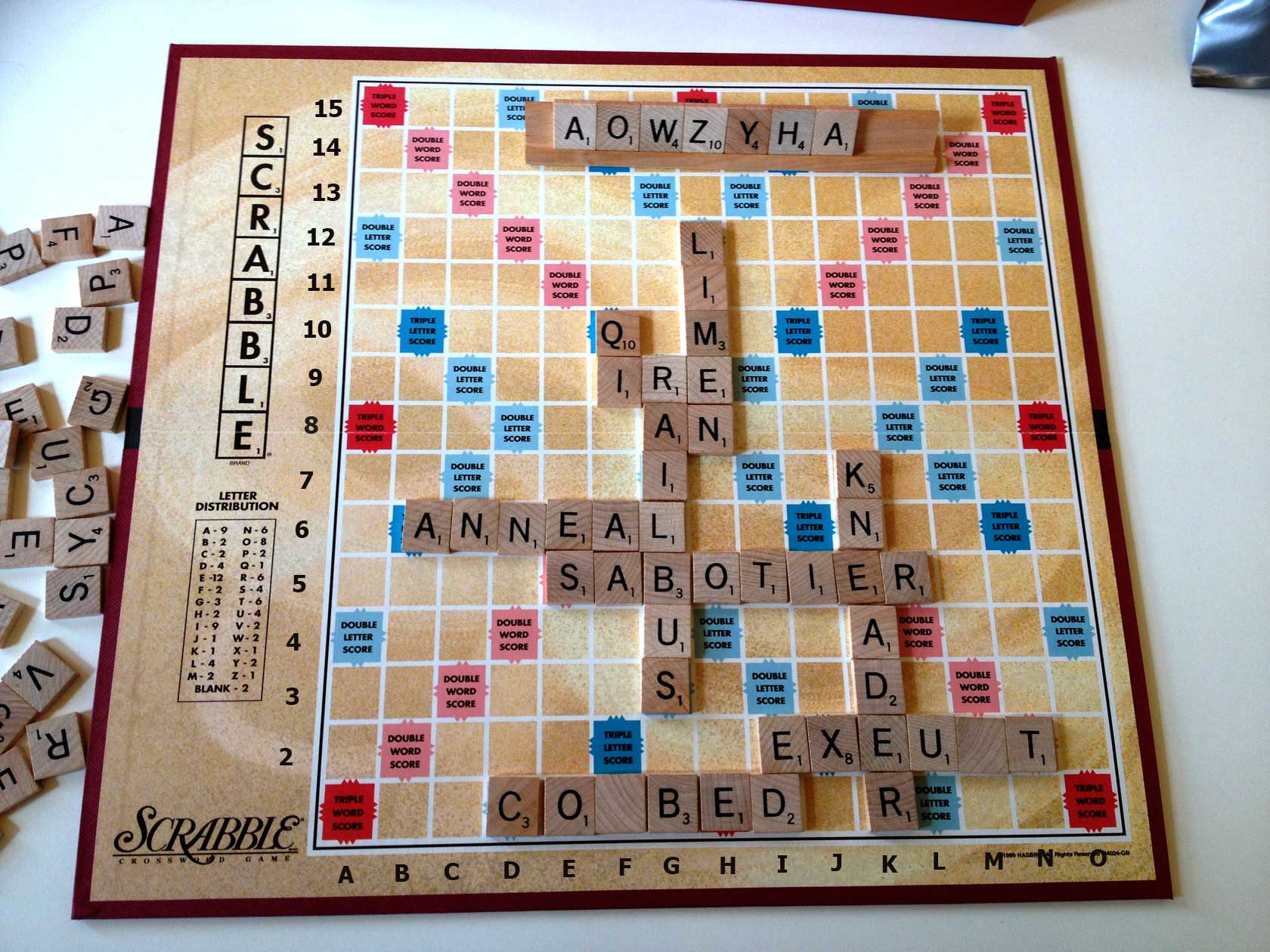 Scrabble word