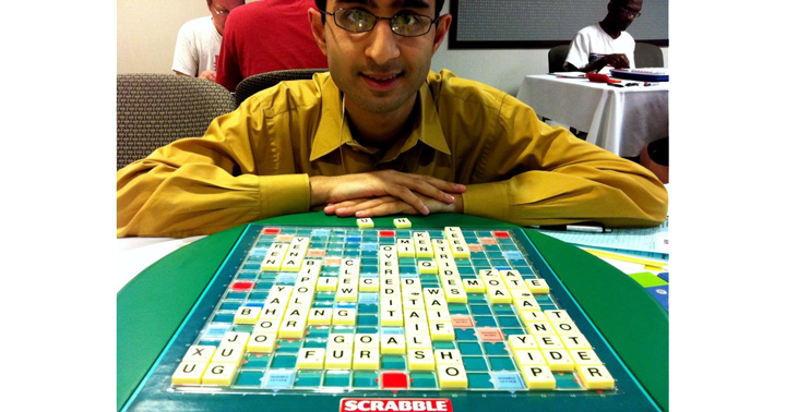 Shan Abbasi at the Toronto International Scrabble Open Quackle