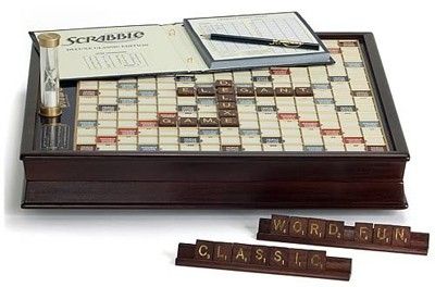 Scrabble Deluxe Wooden Edition