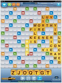 Words With Friends - a free online classic word game