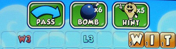 These are your Word Chums boosts.