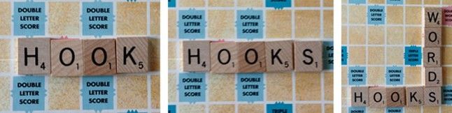 How to build a hook word in three steps.