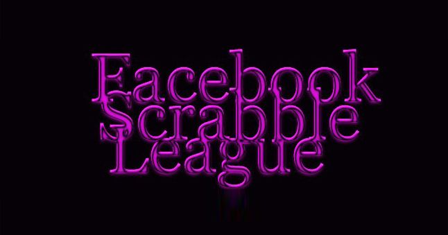 The Facebook Scrabble League