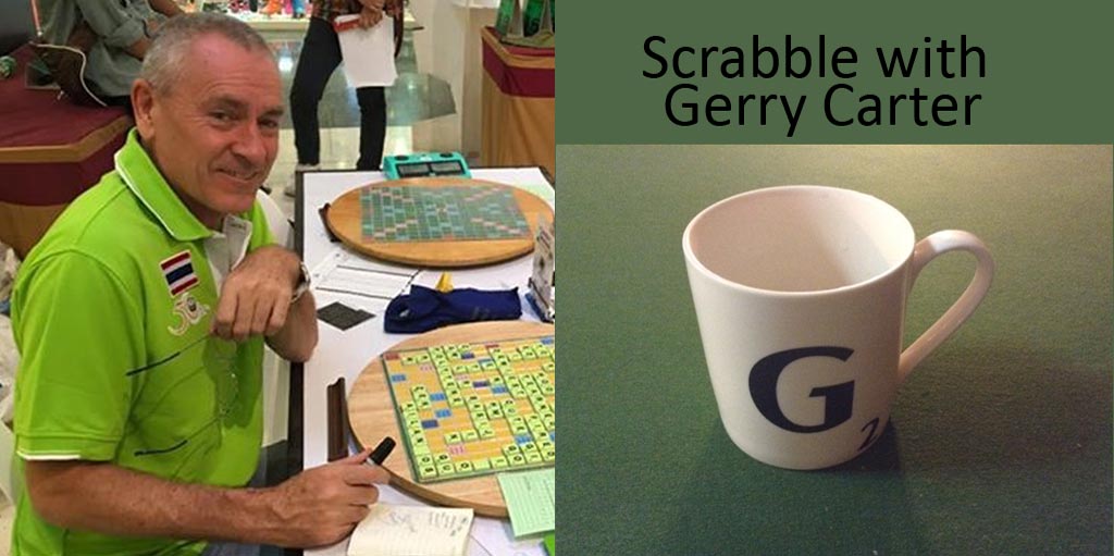 Learning Scrabble with Gerry Carter