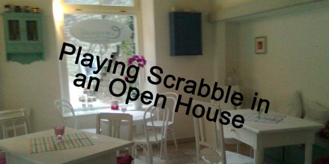 playing scrabble and learning english in germany