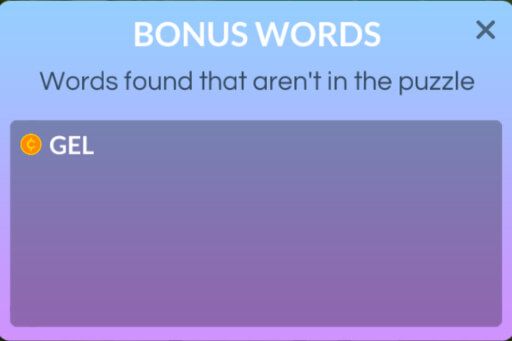 Wordscpes Bonus Words