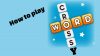 How to play Word Crossy