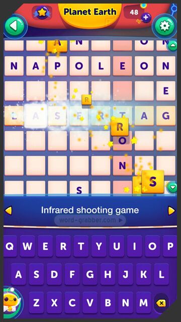 Playing Cody Cross Word Game