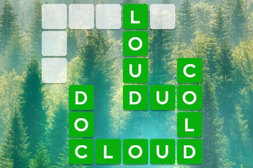 Game situation in Word Scapes
