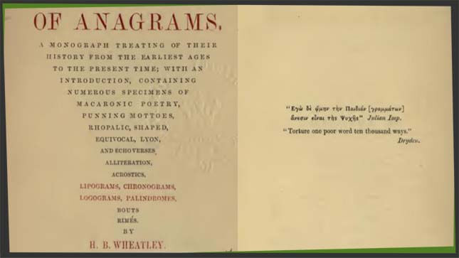 anagram solver book cover