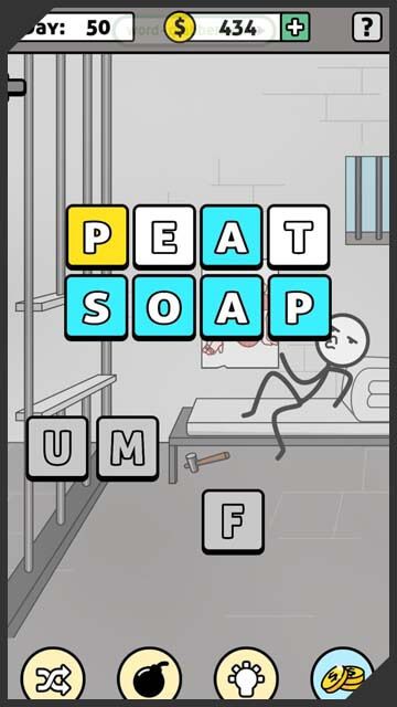 built words with letters