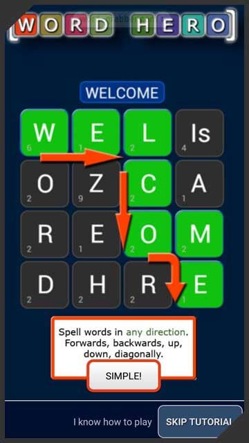 how to play wordhero