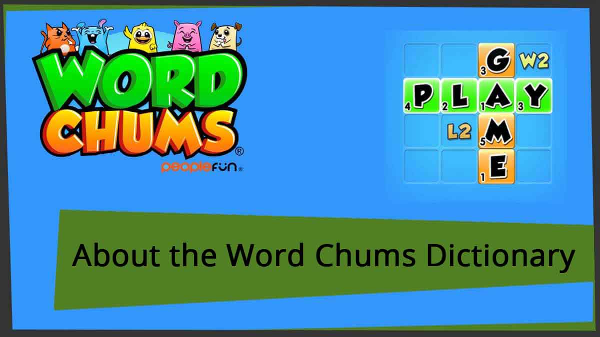 about word chums dictionary