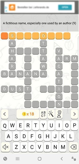 CrossWords 10 Screenshot